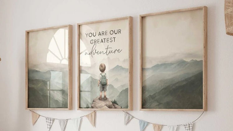 Adventure Nursery Art - WildfieldPrints