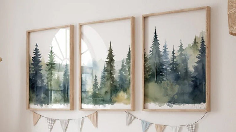 Nature Nursery Art - WildfieldPrints