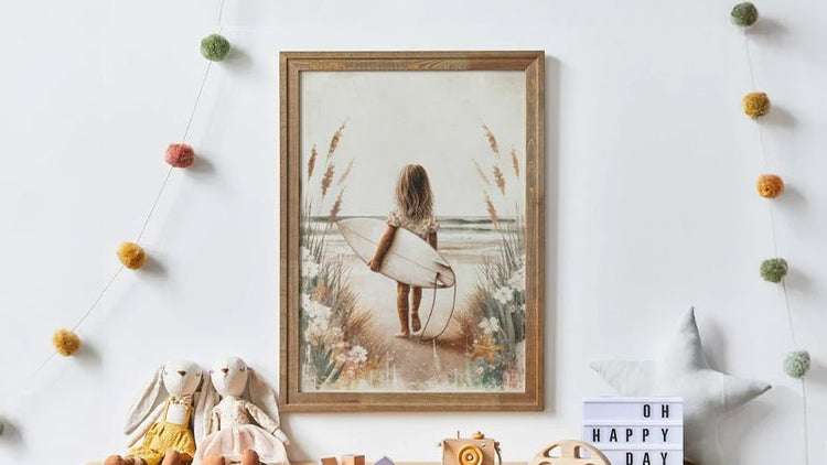 Surfing Nursery Prints - WildfieldPrints