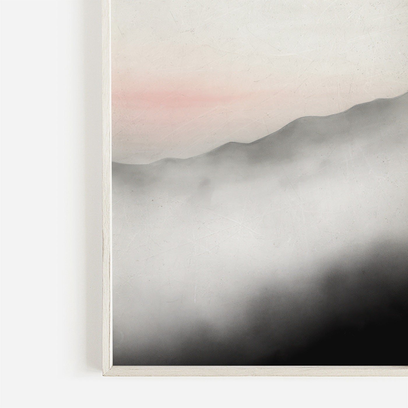 Abstract Watercolor Prints, Nature Landscape Art, Tranquil Home Decor - WildfieldPrints