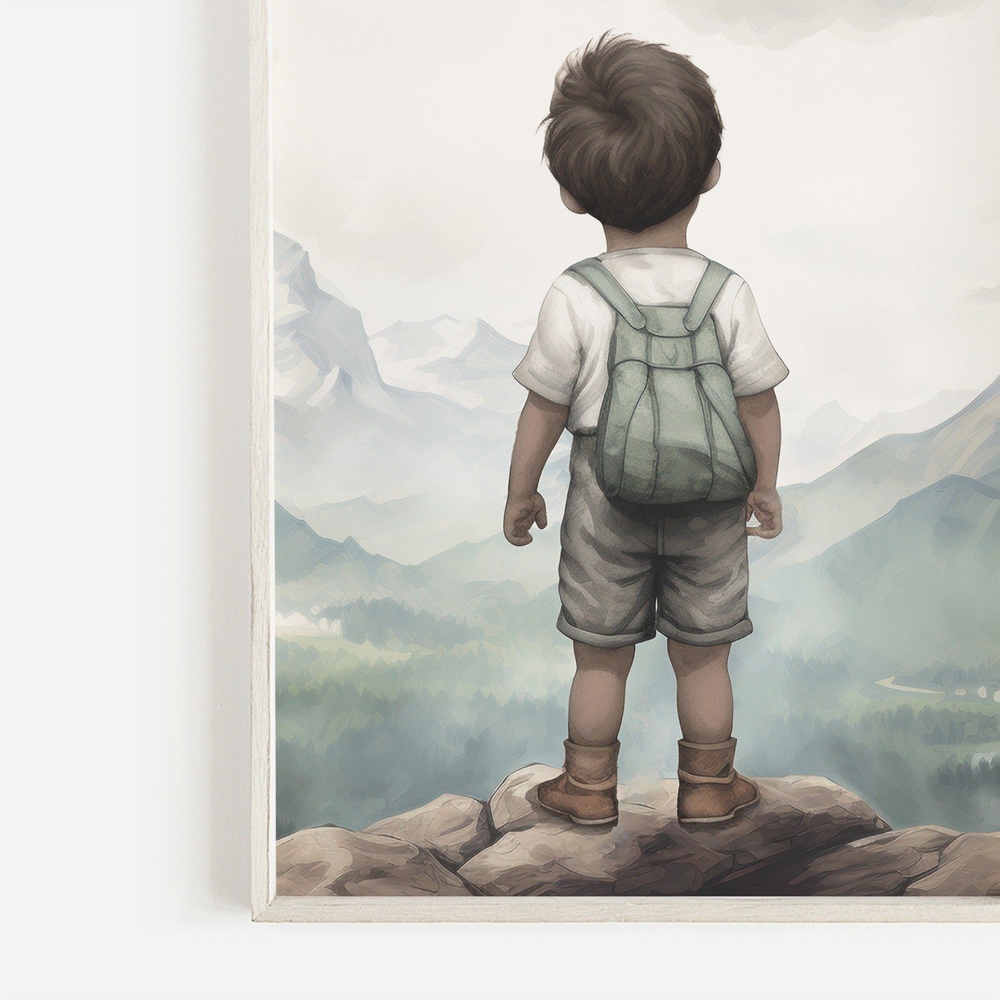 Adventure Nursery Decor, Nature - Inspired Toddler Room Art, Outdoors Theme - WildfieldPrints