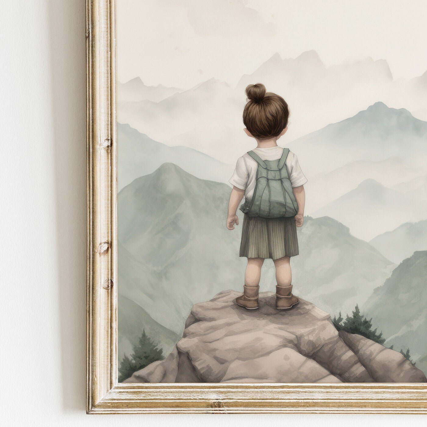 Adventure Nursery Decor, Vintage Art for Girls, Outdoors Wall Art, Playroom Decor - WildfieldPrints