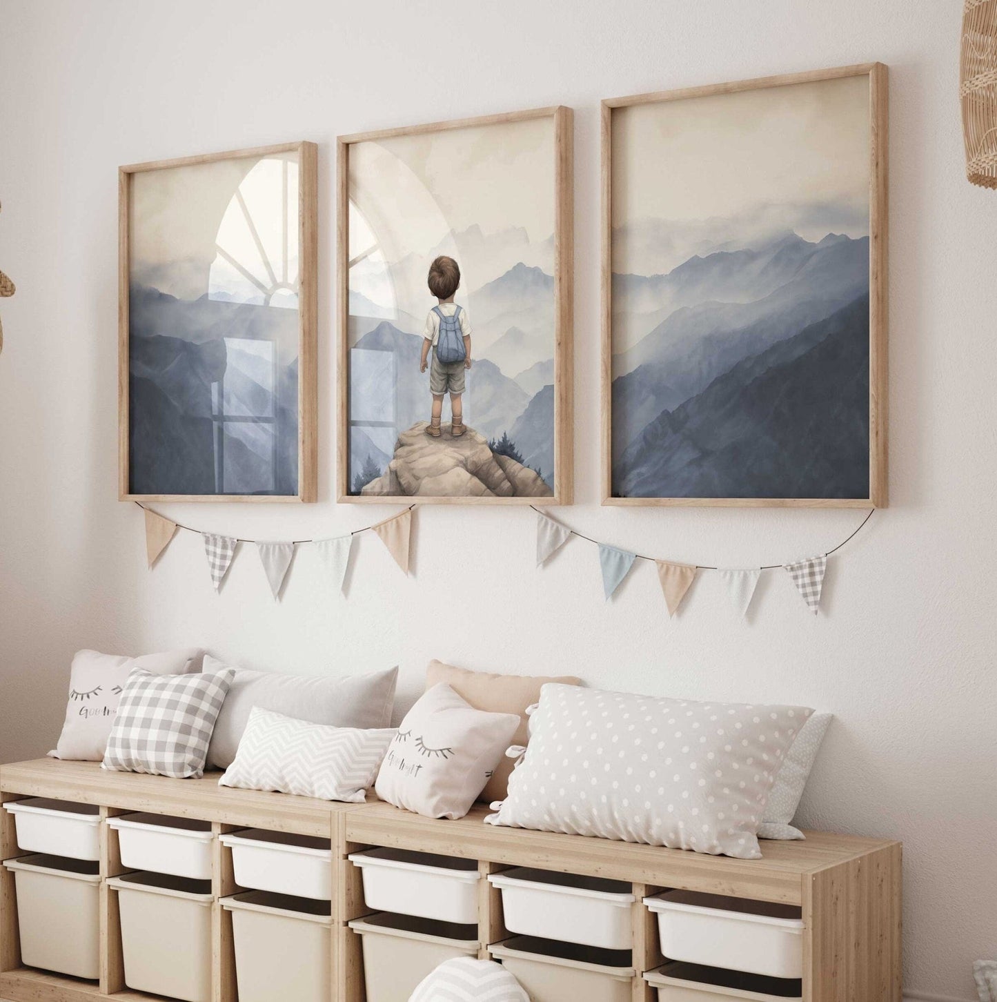 Adventure Prints, Toddler Room Decor, Nature Theme Wall Art - WildfieldPrints