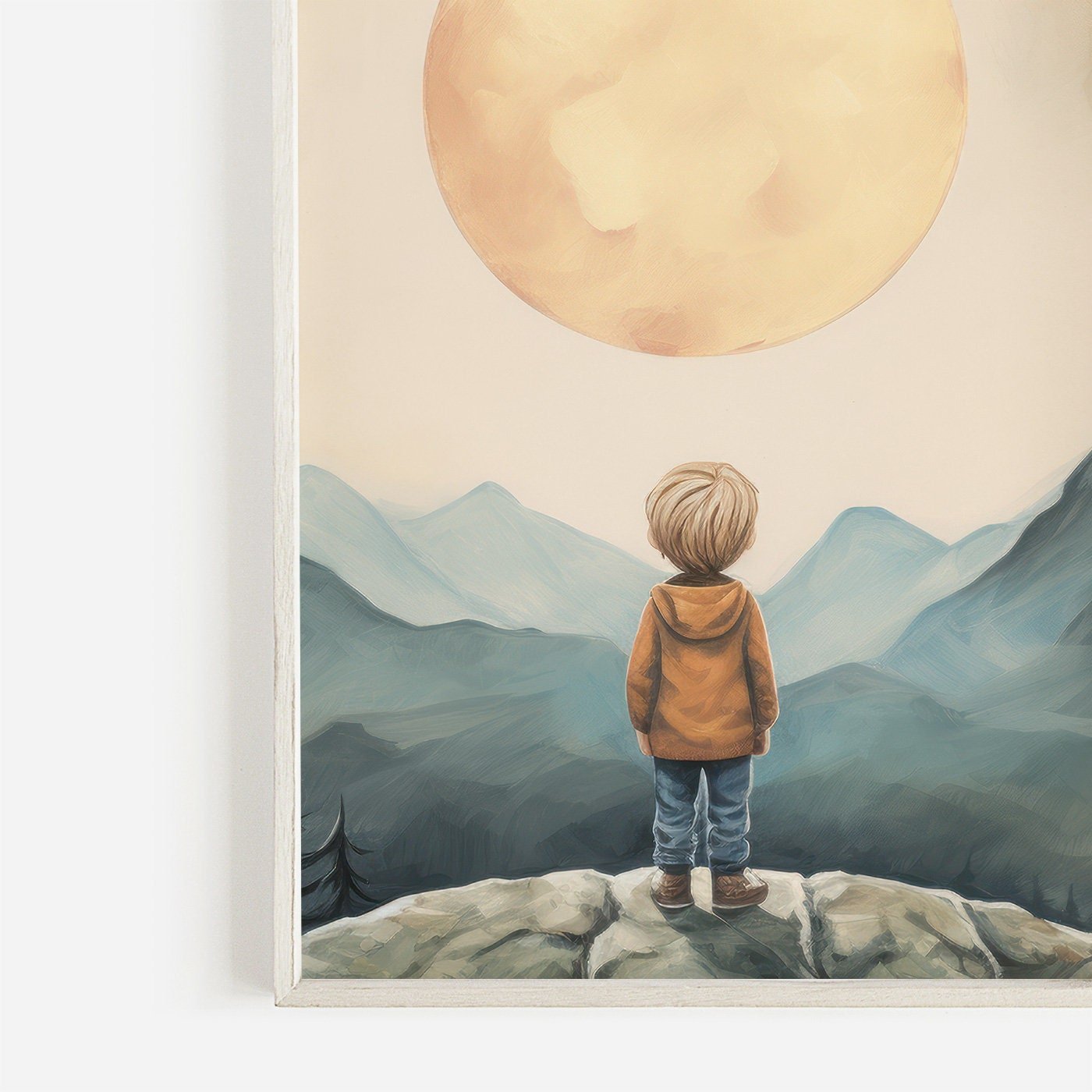Adventure Toddler Decor, Vintage Nursery Wall Art, Boys Room Decor - WildfieldPrints