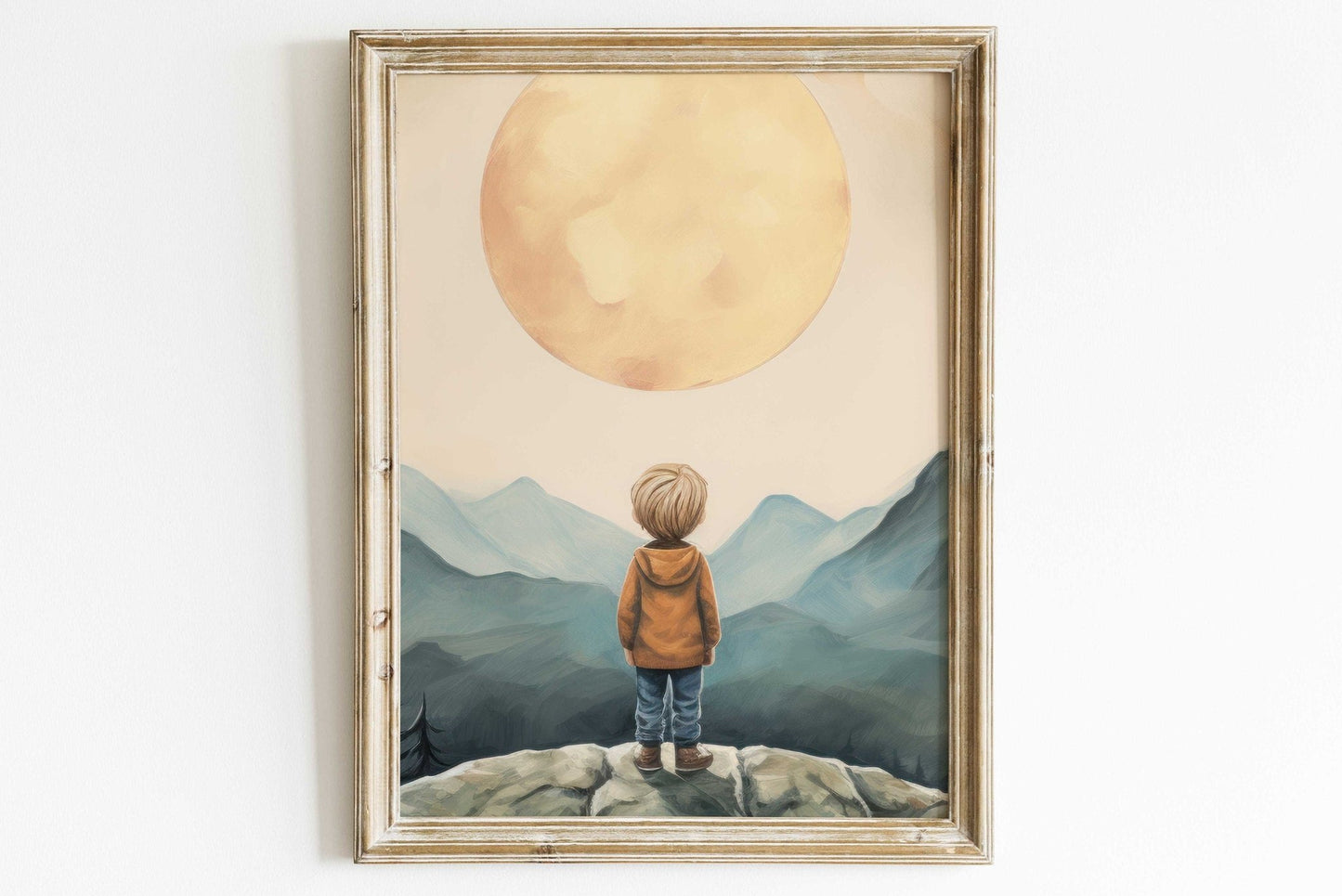 Adventure Toddler Decor, Vintage Nursery Wall Art, Boys Room Decor - WildfieldPrints