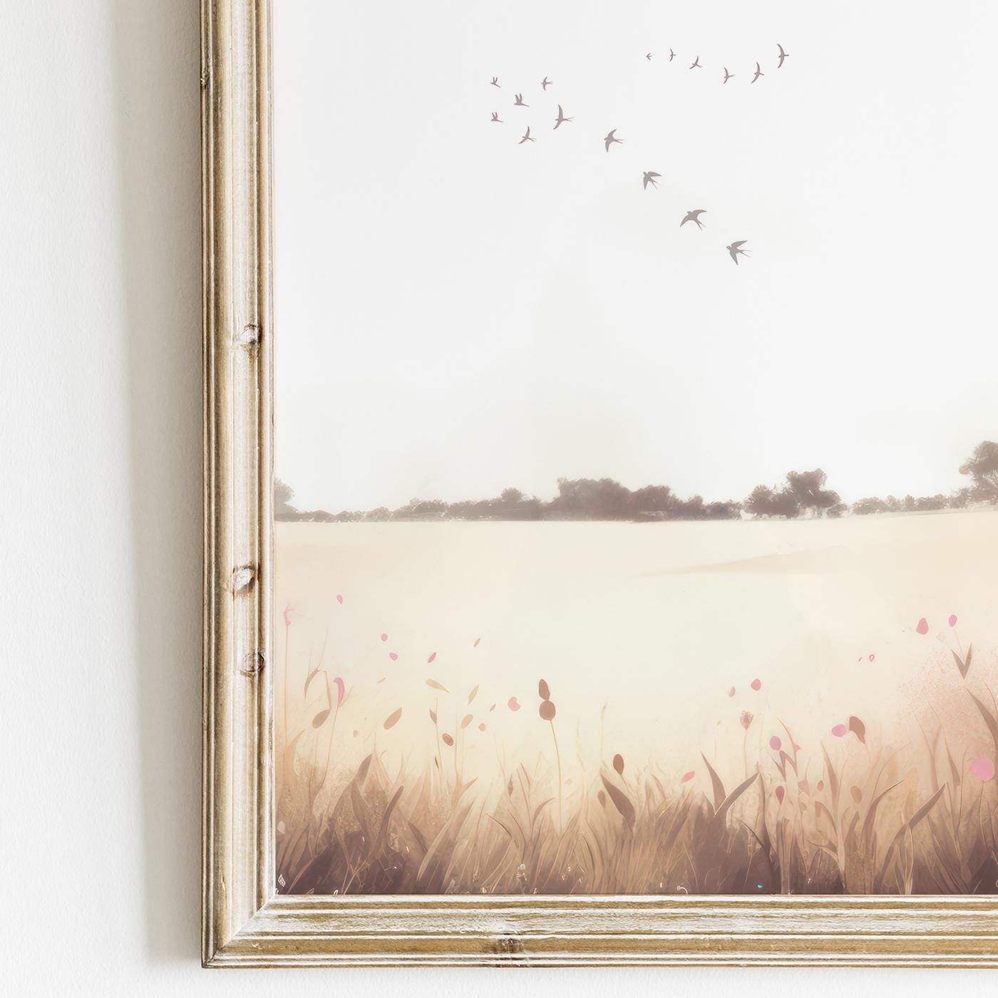 Animal Nursery Decor, Deer & Bunny, Forest Prints, Countryside Theme - WildfieldPrints