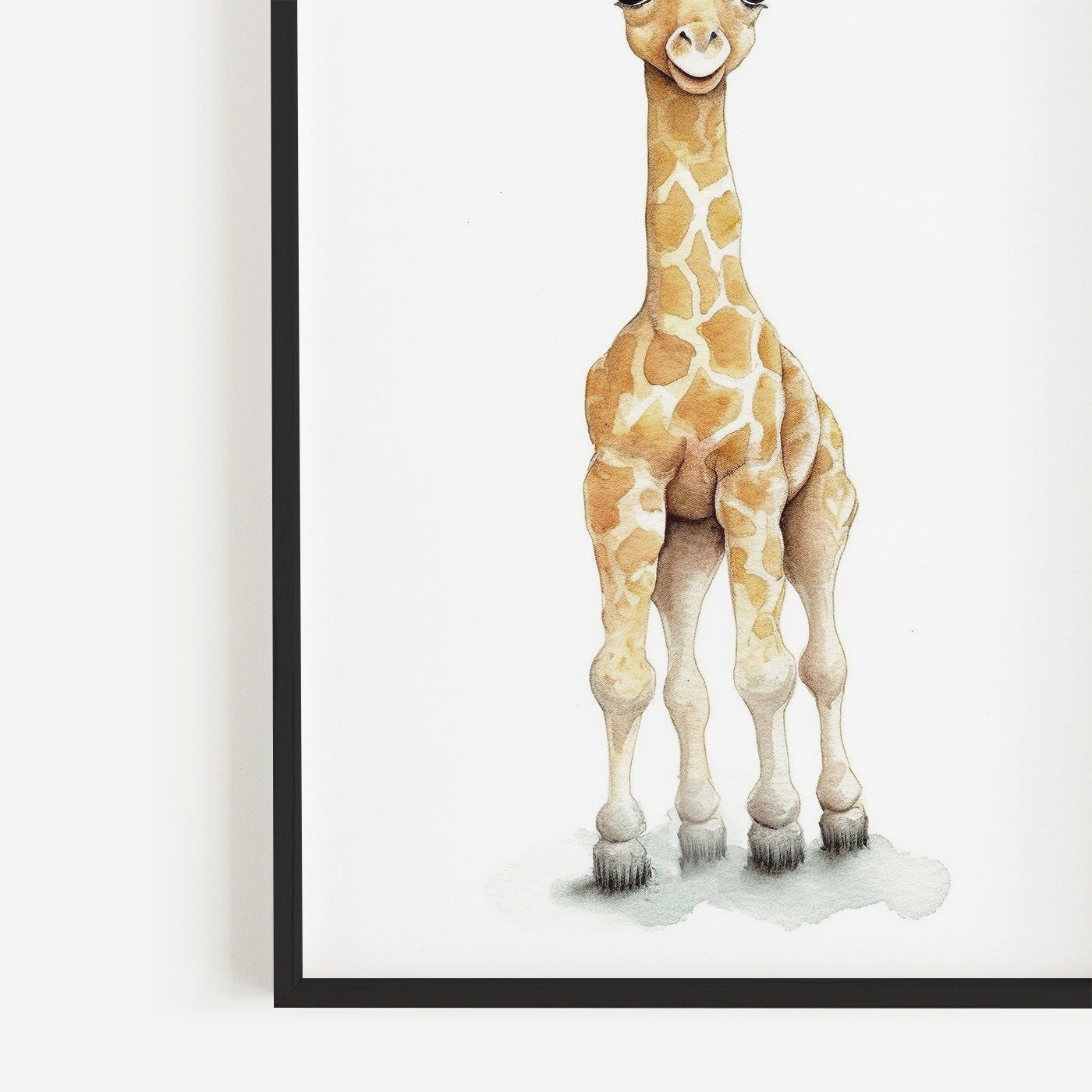 Baby Animal Wall Art, Safari Nursery Decor, Playroom or Bedroom Prints - WildfieldPrints