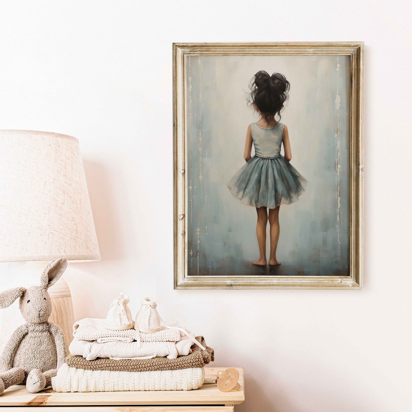 Ballet Dancer Wall Art, Ballerina Nursery Decor, Girls Room Accent - WildfieldPrints