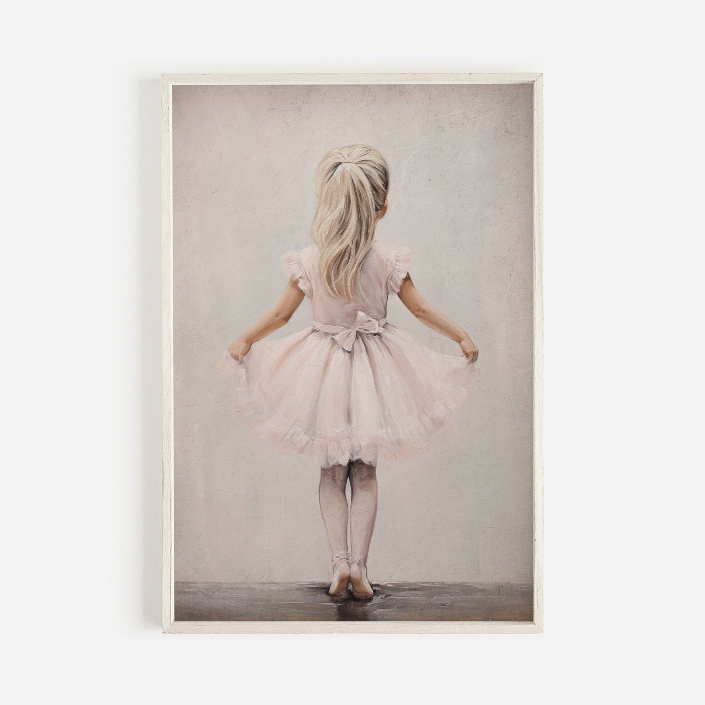 Ballet Dancer Wall Art, Ballerina Nursery Decor, Girls Room Accent - WildfieldPrints