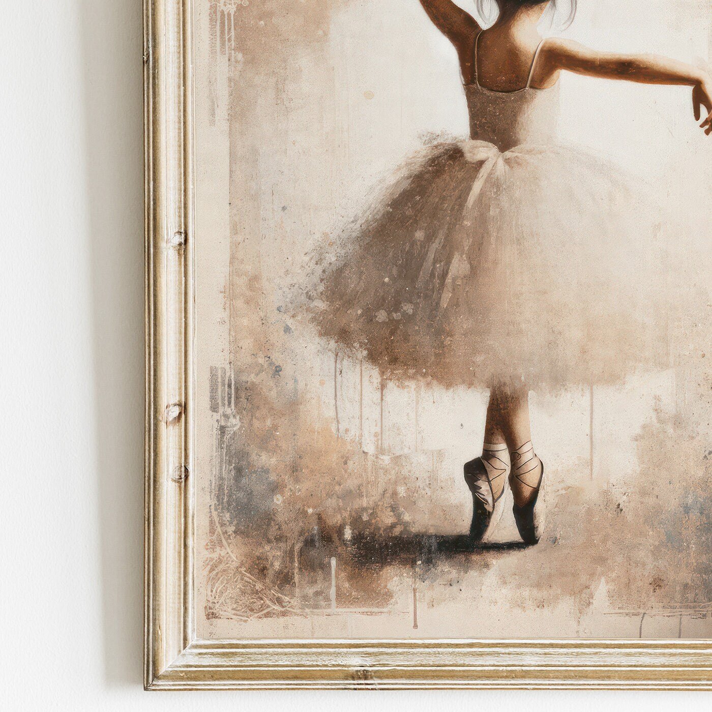 Ballet Nursery Prints, Ballerina Room Decor, Pink Girl's Artwork - WildfieldPrints