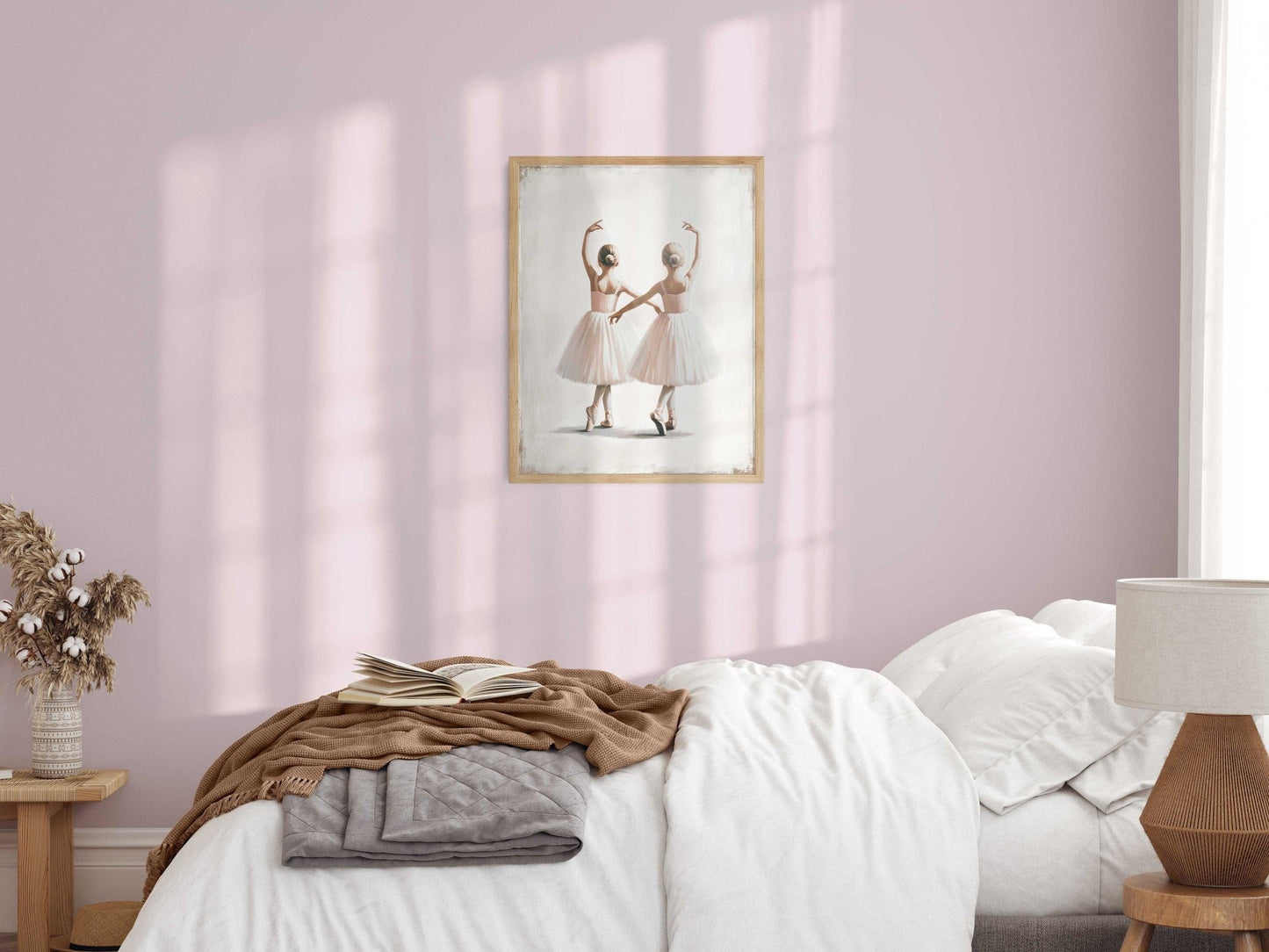 Ballet Nursery Prints, Ballerina Wall Decor, Vintage Girl's Room Art - WildfieldPrints