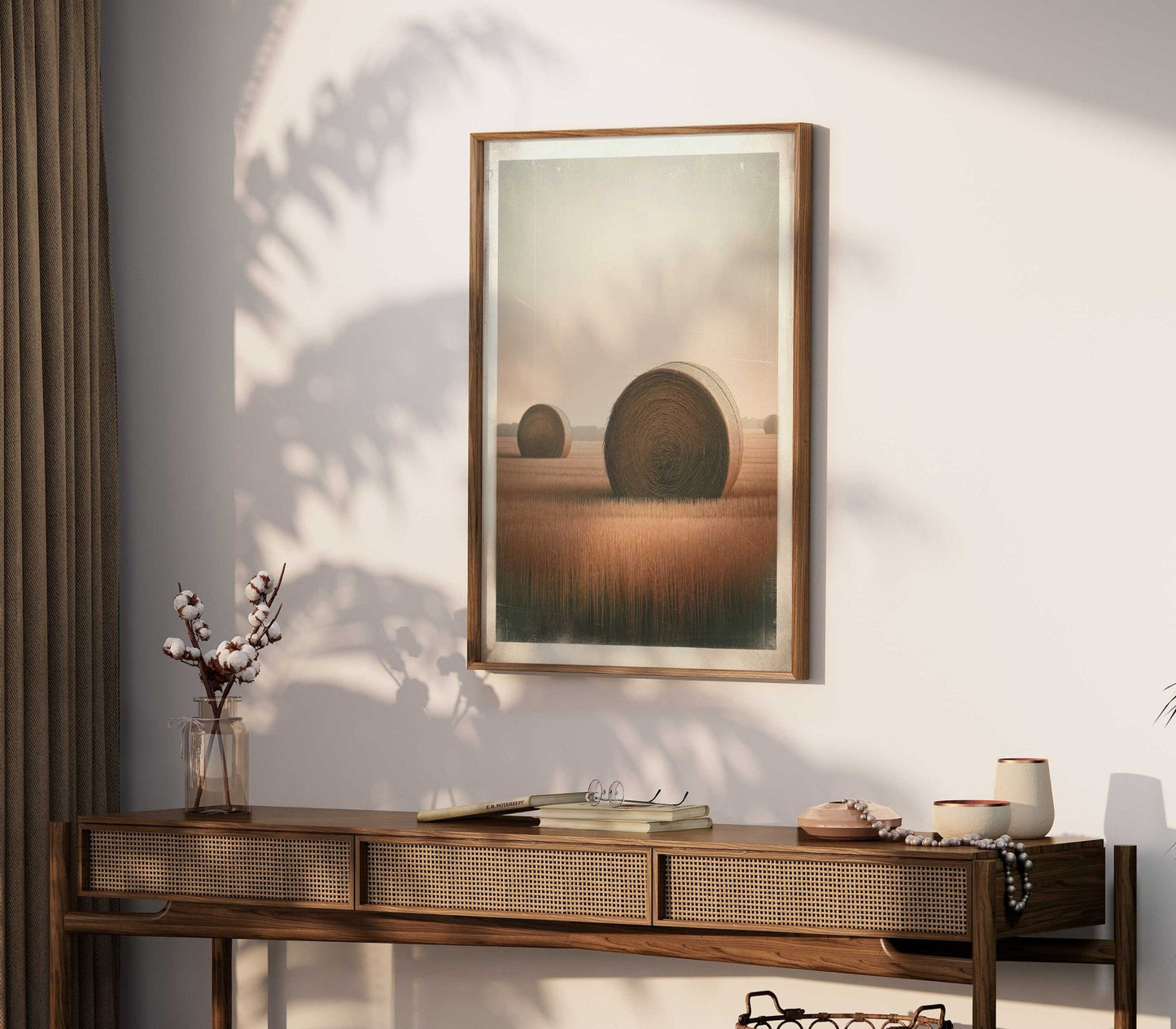 Bay Hale Print, Countryside Wall Decor, Farmhouse Style Art - WildfieldPrints