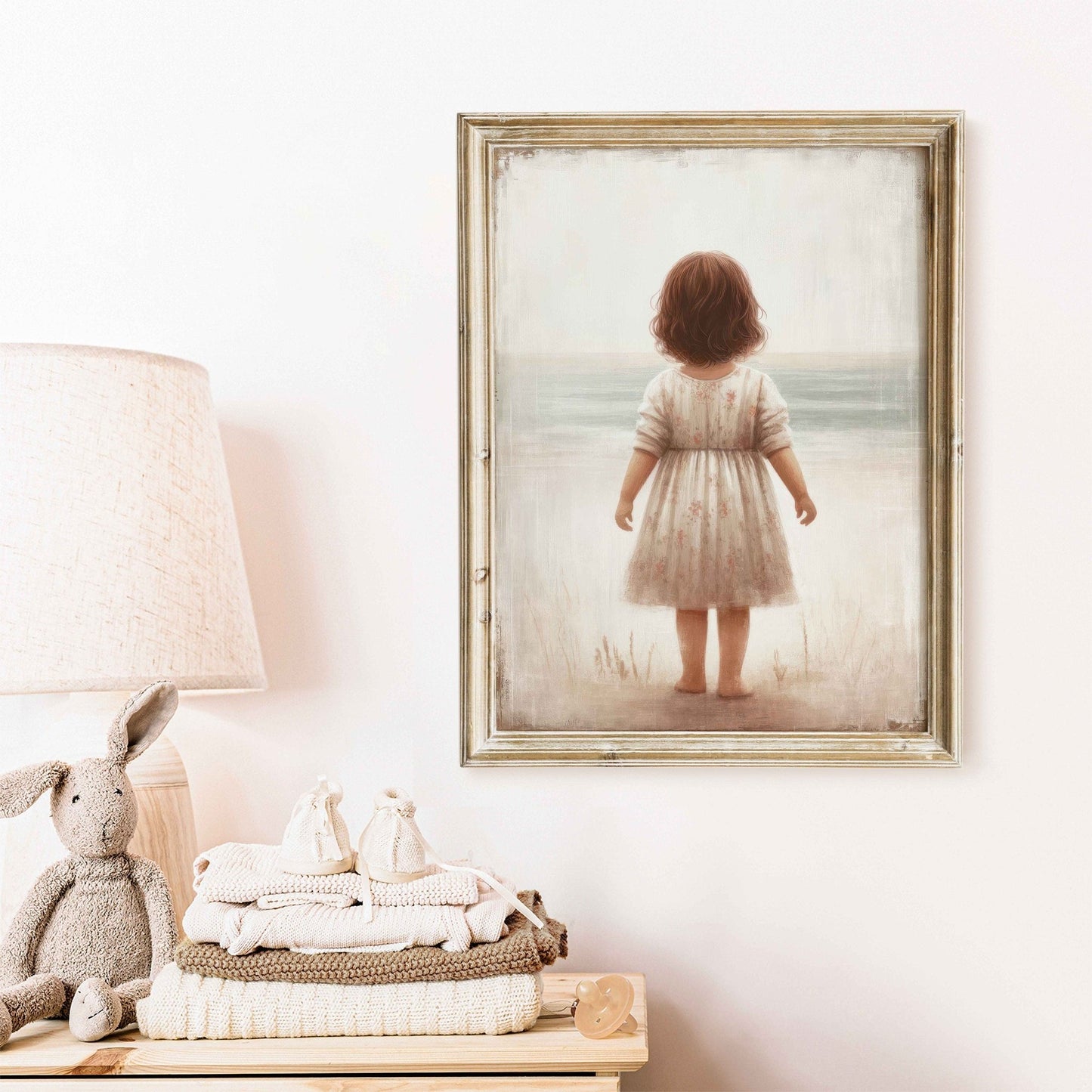Beach Nursery Prints, Ocean Adventure Wall Decor, Girls Bedroom Art - WildfieldPrints