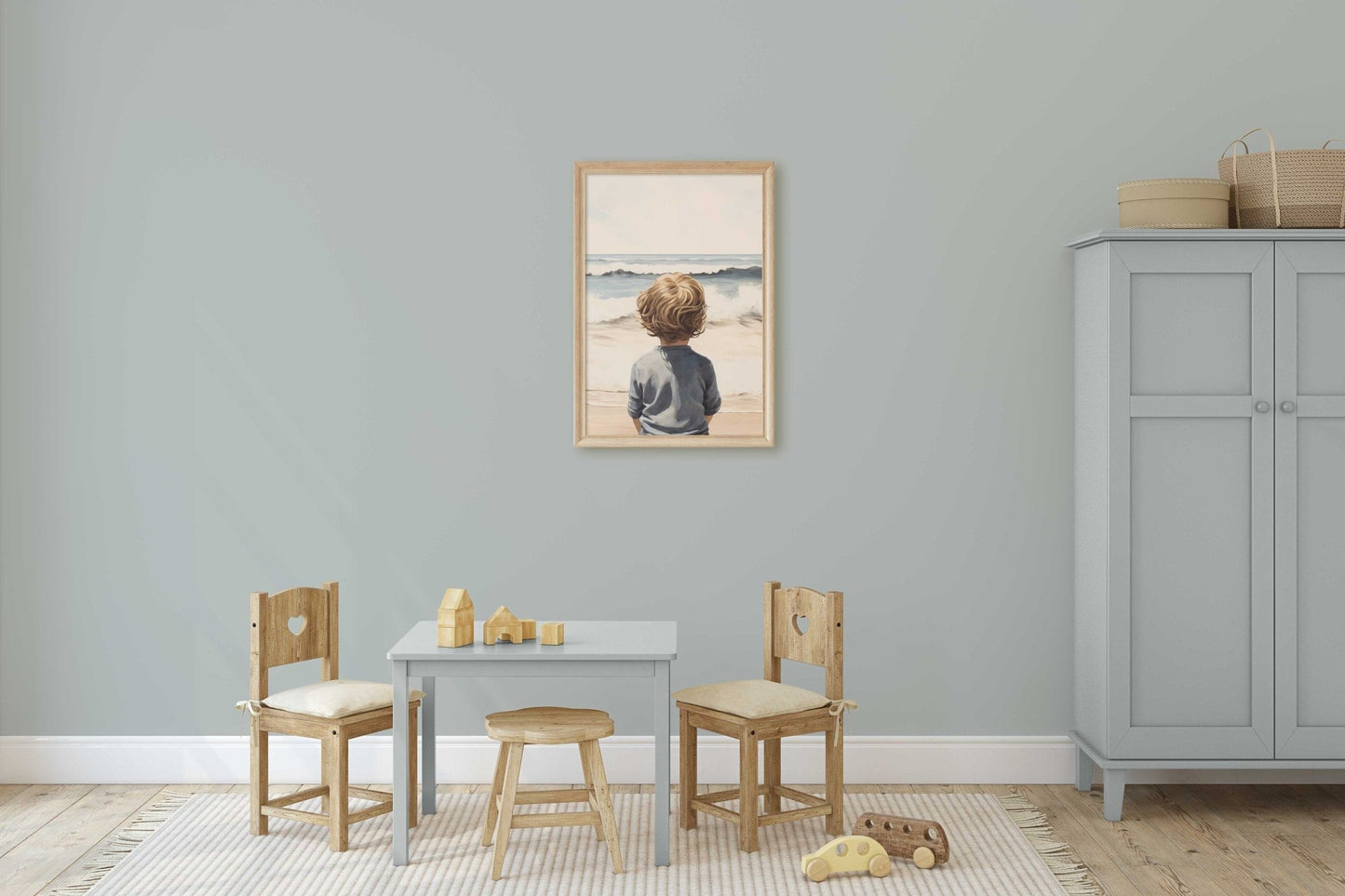 Beach Nursery Prints, Ocean Themed Decor, Adventure Wall Art for Boys - WildfieldPrints