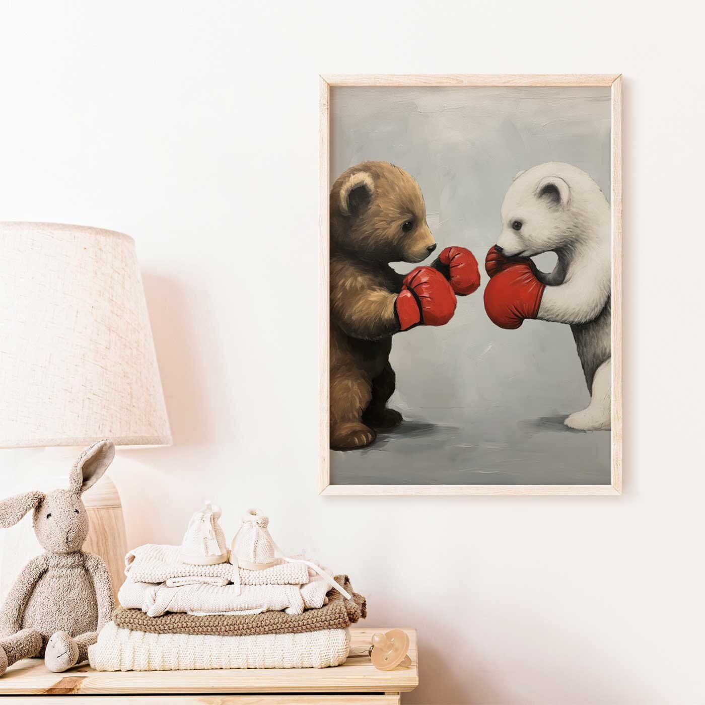 Boys Room Wall Art, Cool Decor for Little Boys, Woodland Animal Prints - WildfieldPrints