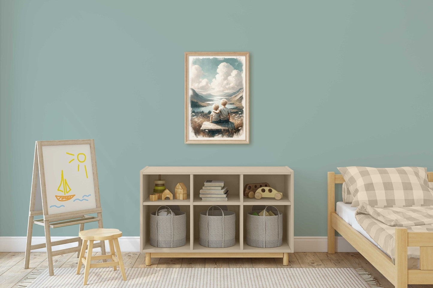 Brothers Room Decor, Adventure Art for Boys, Nature - Themed Wall Decor - WildfieldPrints