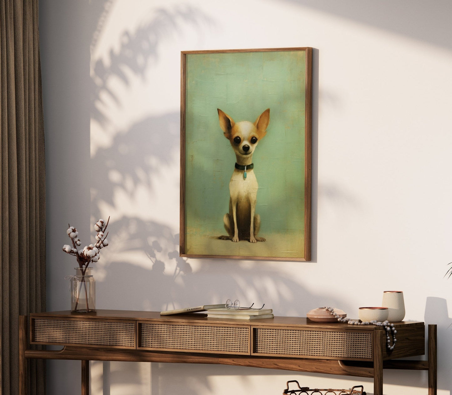 Chihuahua Art, Vintage Dog Decor, Charming Animal Wall Print - WildfieldPrints