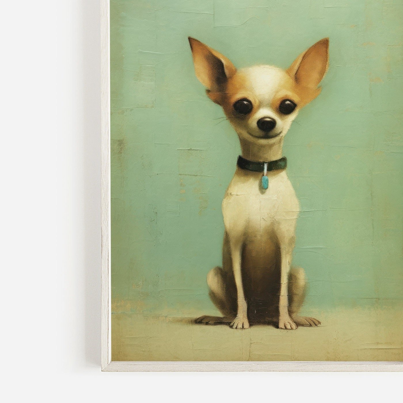 Chihuahua Art, Vintage Dog Decor, Charming Animal Wall Print - WildfieldPrints