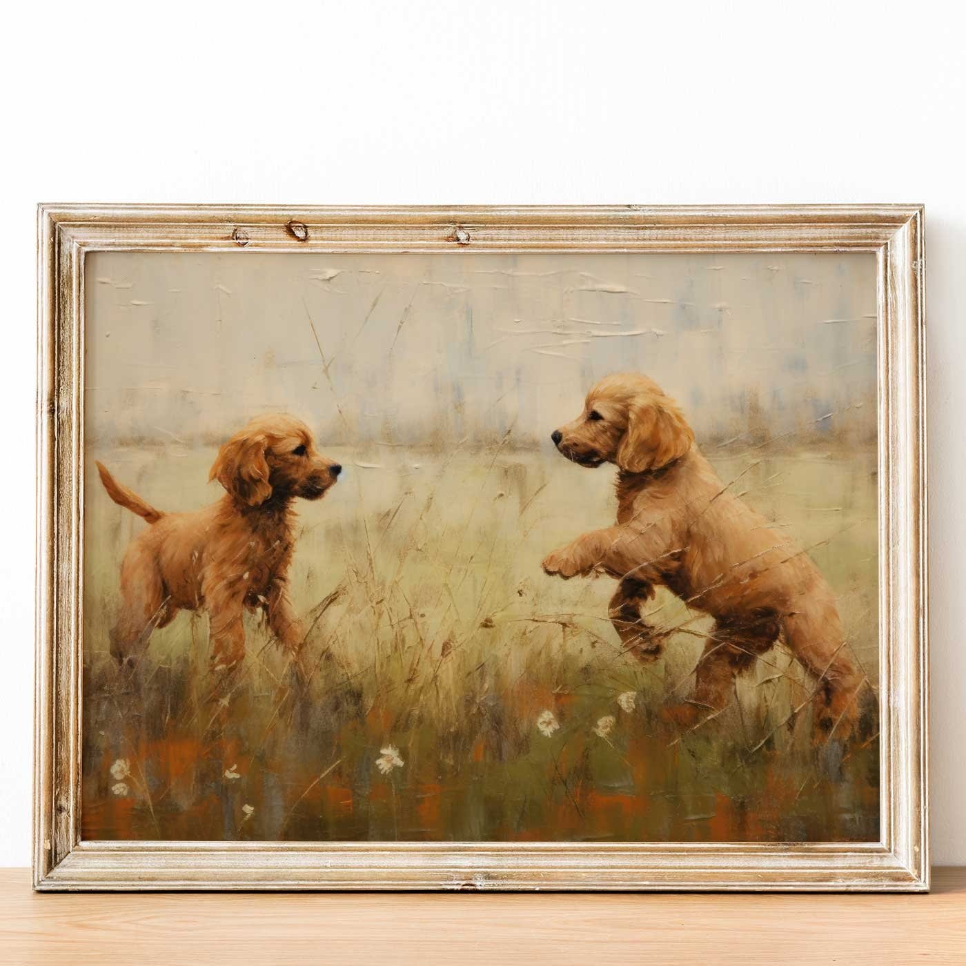Cocker Spaniel Print, Vintage Dog Artwork, Gift for Spaniel Lovers - WildfieldPrints