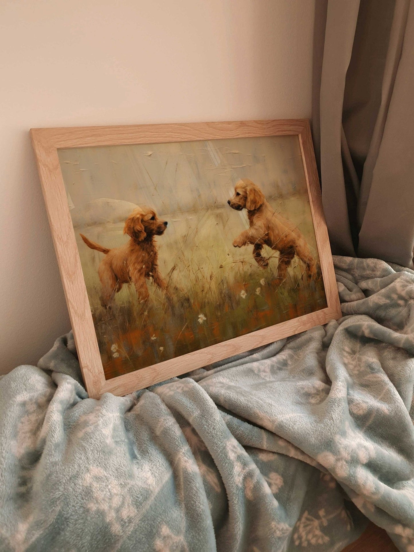 Cocker Spaniel Print, Vintage Dog Artwork, Gift for Spaniel Lovers - WildfieldPrints