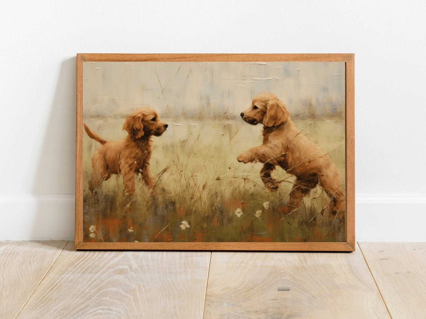 Cocker Spaniel Print, Vintage Dog Artwork, Gift for Spaniel Lovers - WildfieldPrints