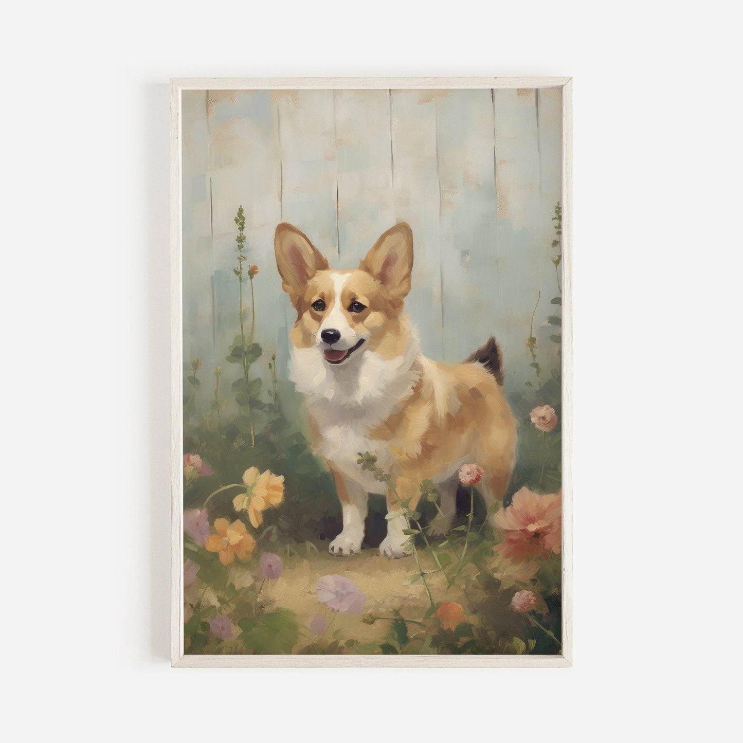 Corgi Wall Art, Vintage Dog Print, Perfect Gift for Dog Lovers - WildfieldPrints