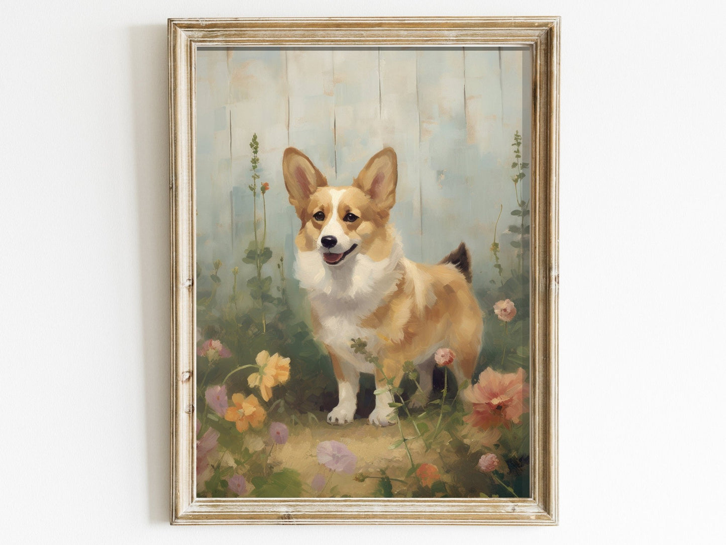 Corgi Wall Art, Vintage Dog Print, Perfect Gift for Dog Lovers - WildfieldPrints