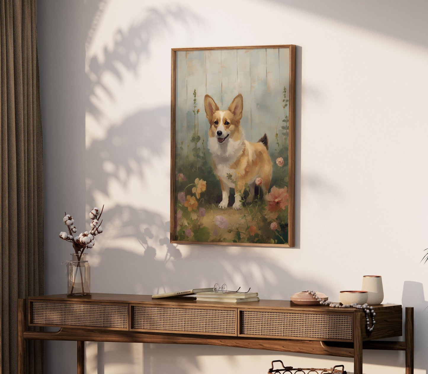 Corgi Wall Art, Vintage Dog Print, Perfect Gift for Dog Lovers - WildfieldPrints
