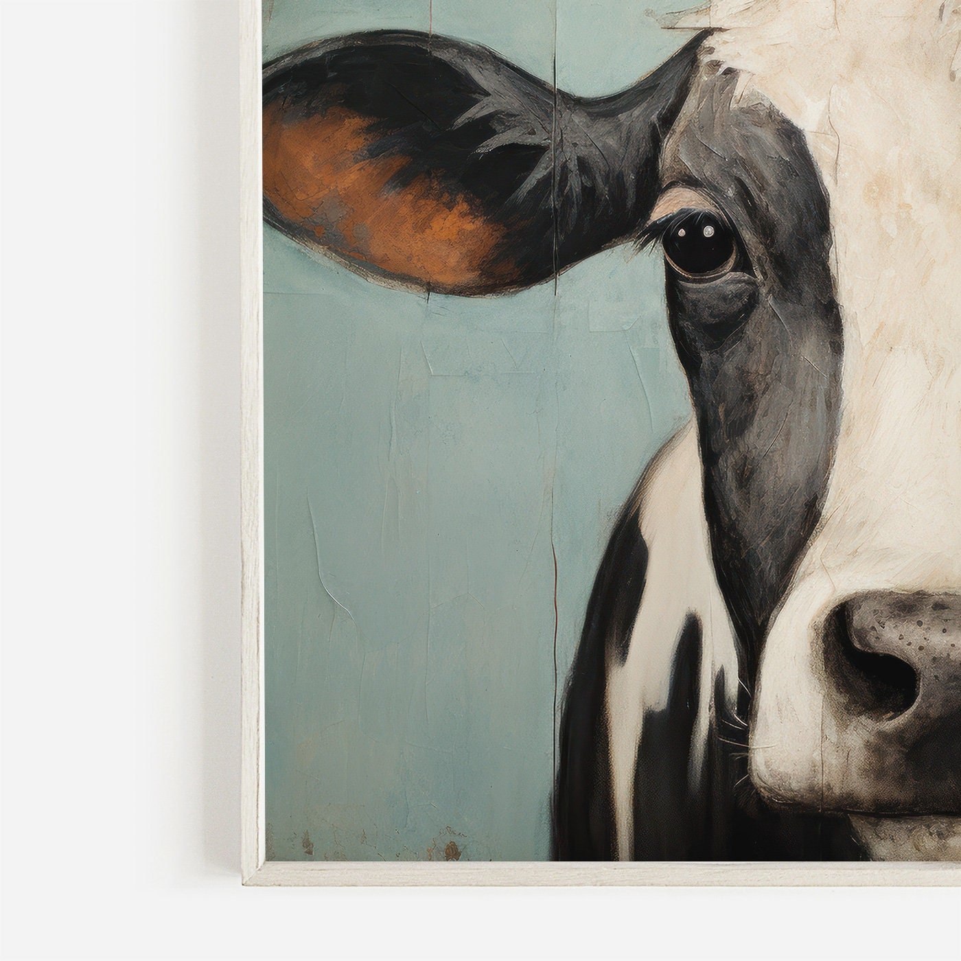Cow Prints, Rustic Farmhouse Wall Decor, Country Animal Art - WildfieldPrints