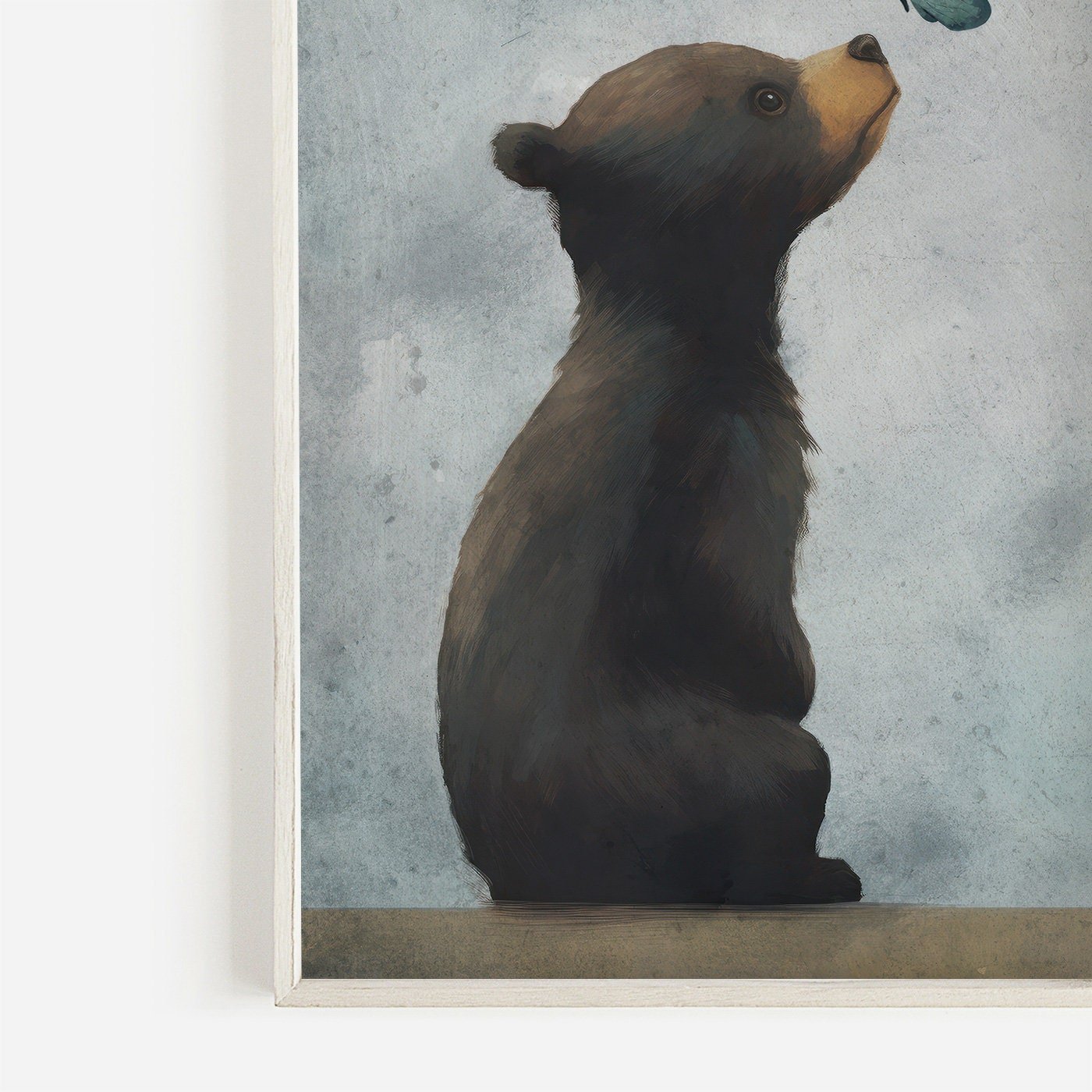 Cute Forest Animal Prints, Woodland Nursery Decor, Baby Animal Art - WildfieldPrints