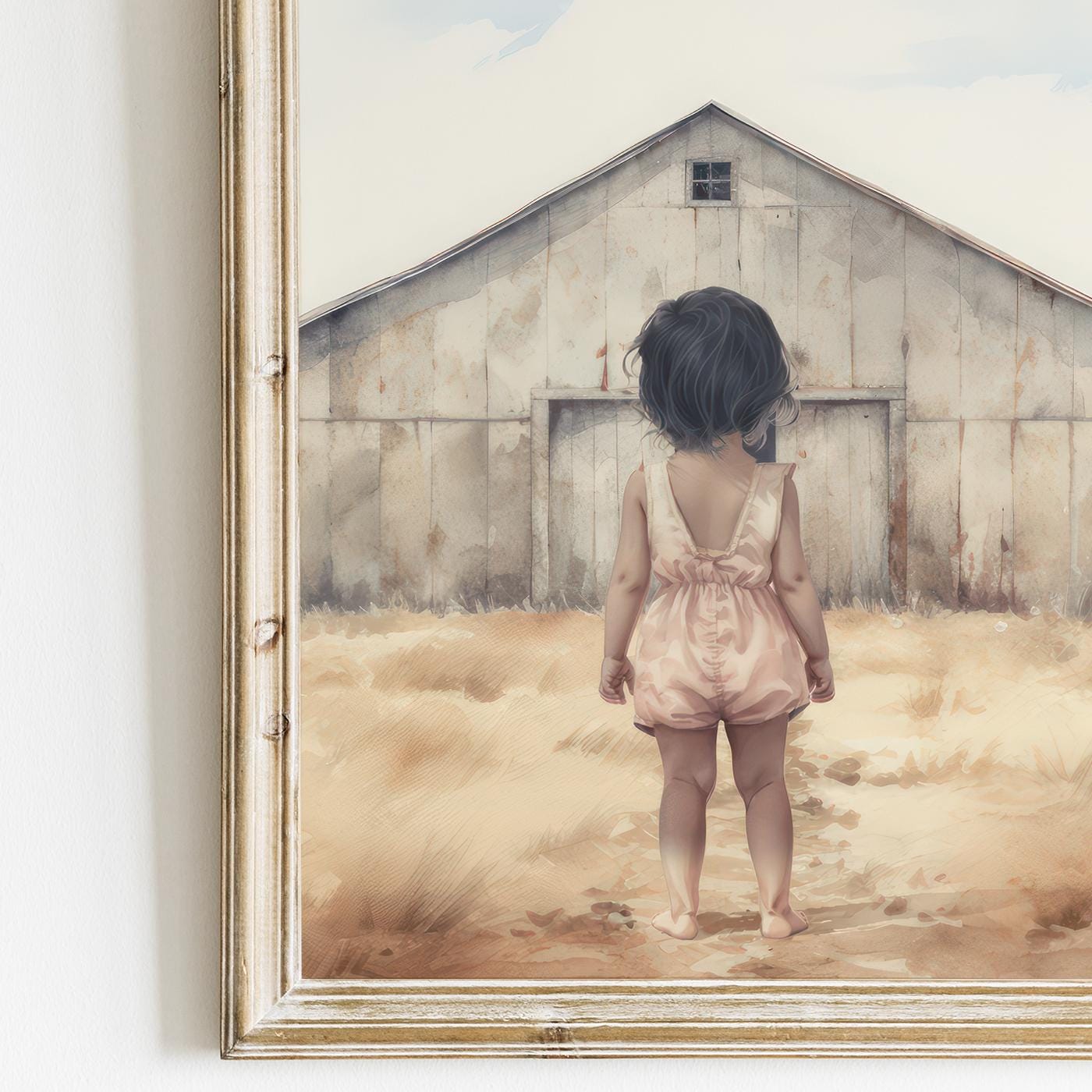 Farm Animal Nursery Decor, Farmhouse Wall Art, Goats and Geese - WildfieldPrints