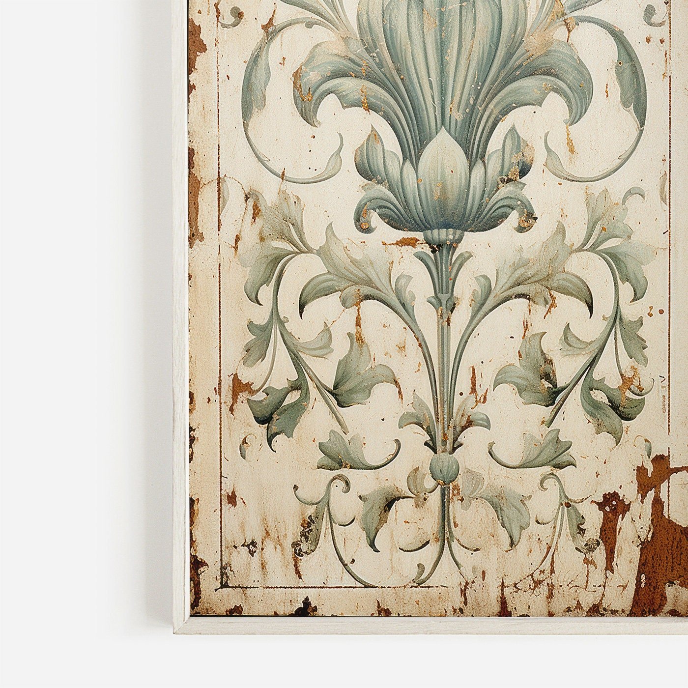 Farmhouse Ornamental Art, Rustic Home Decor, Vintage Wall Accent - WildfieldPrints