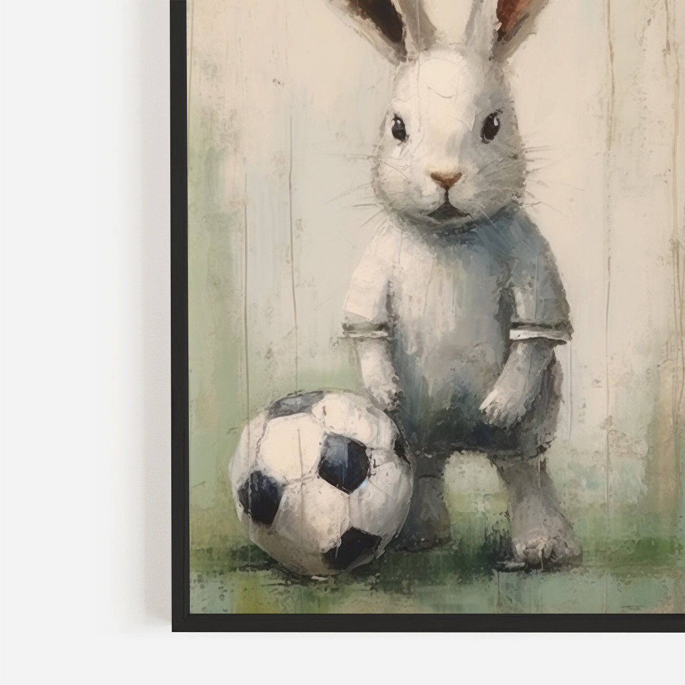 Football Nursery Decor, Woodland Animal Wall Art, Boys Room Decor - WildfieldPrints