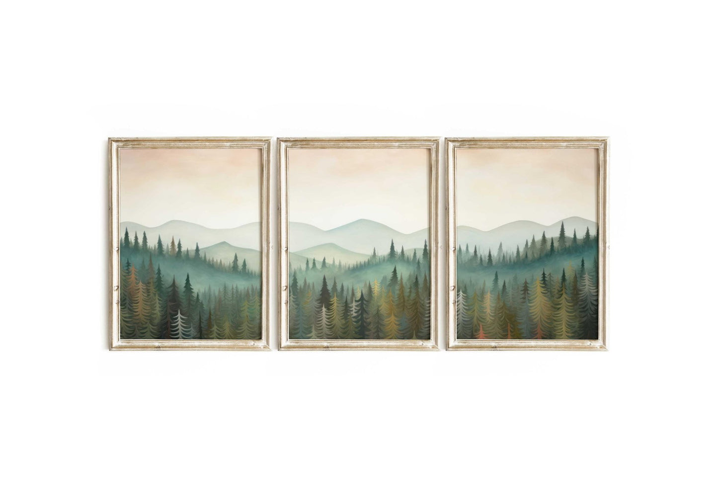 Forest & Mountain Prints, Autumn Wall Art, Nature Inspired Decor - WildfieldPrints