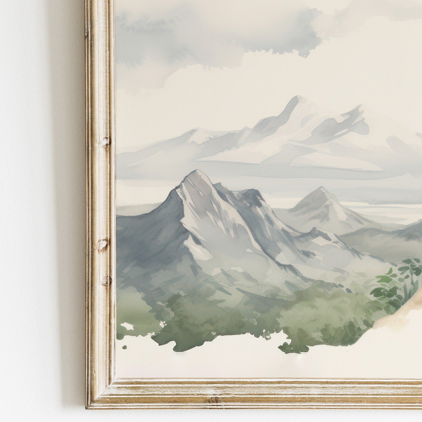 Girl's Nursery Adventure Art, Mountain Theme Decor, Kids Room Wall Decor - WildfieldPrints