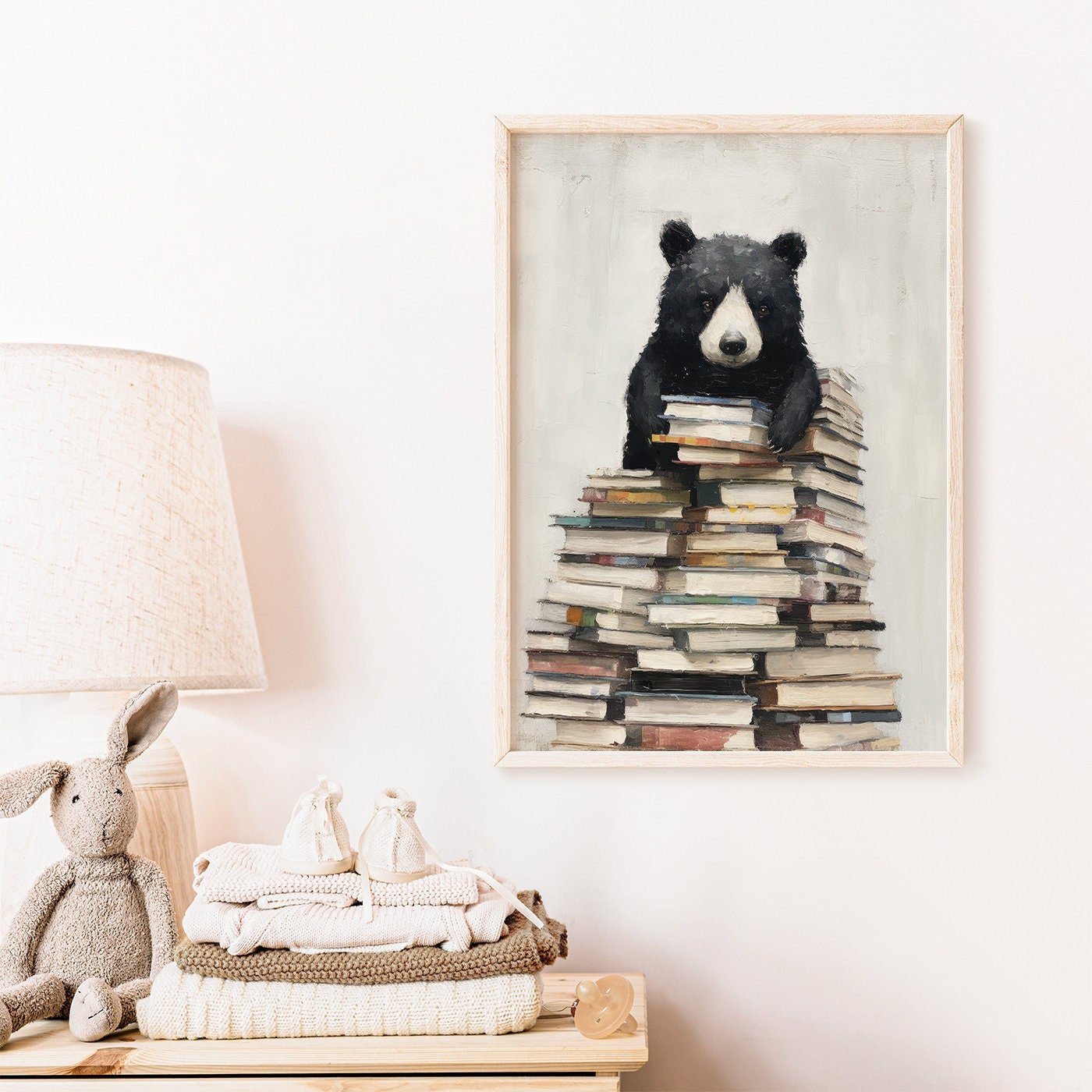 Kids Reading Book Decor, Classroom Wall Art, Study Room Accent - WildfieldPrints