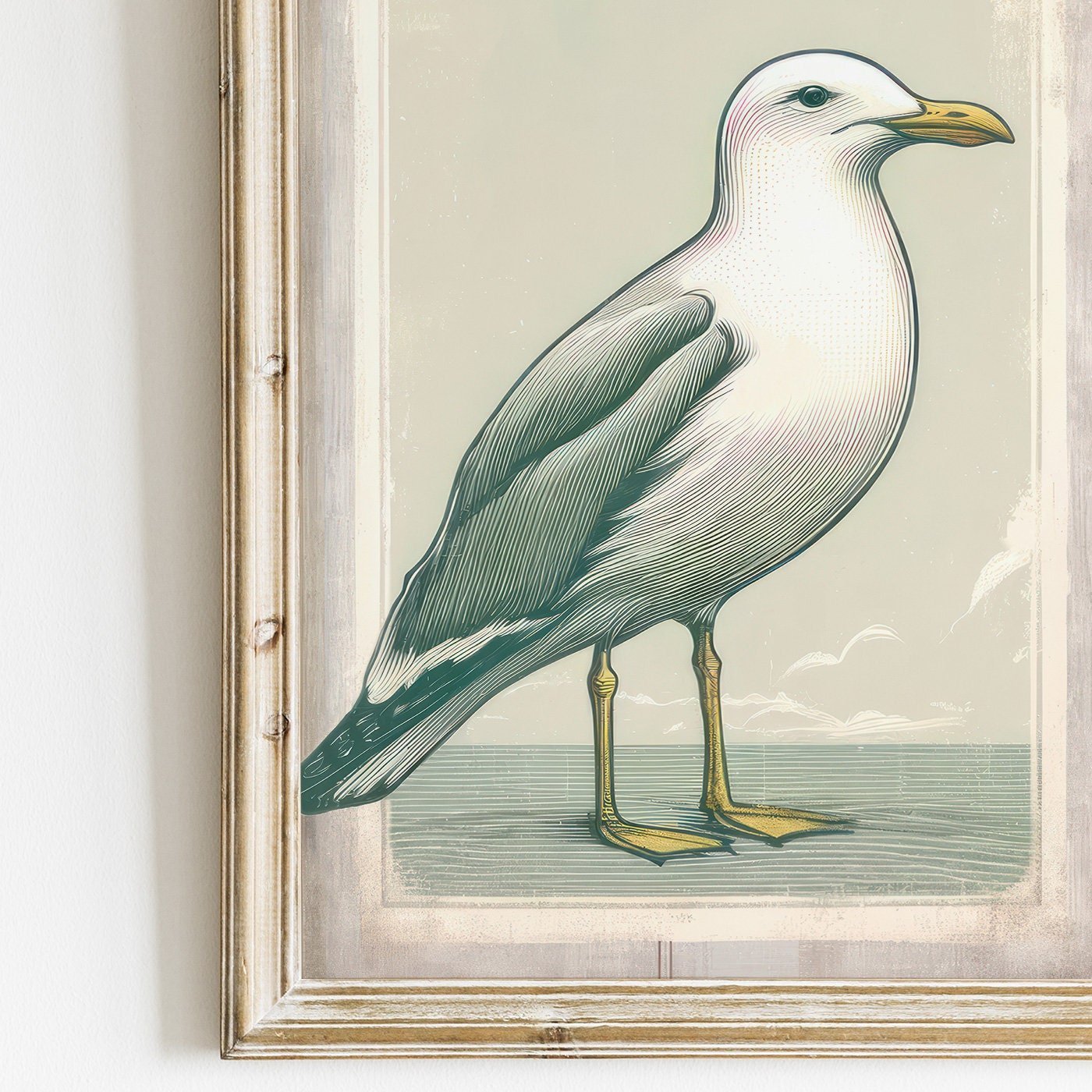 Nautical Nursery Decor, Vintage Coastal Art, Sailboat & Lighthouse Prints - WildfieldPrints