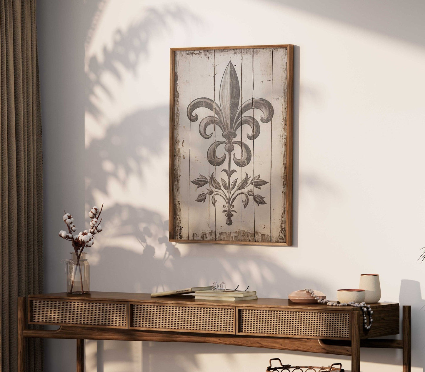 Ornamental Wall Decor, Farmhouse - Inspired Print, Abstract Artwork - WildfieldPrints