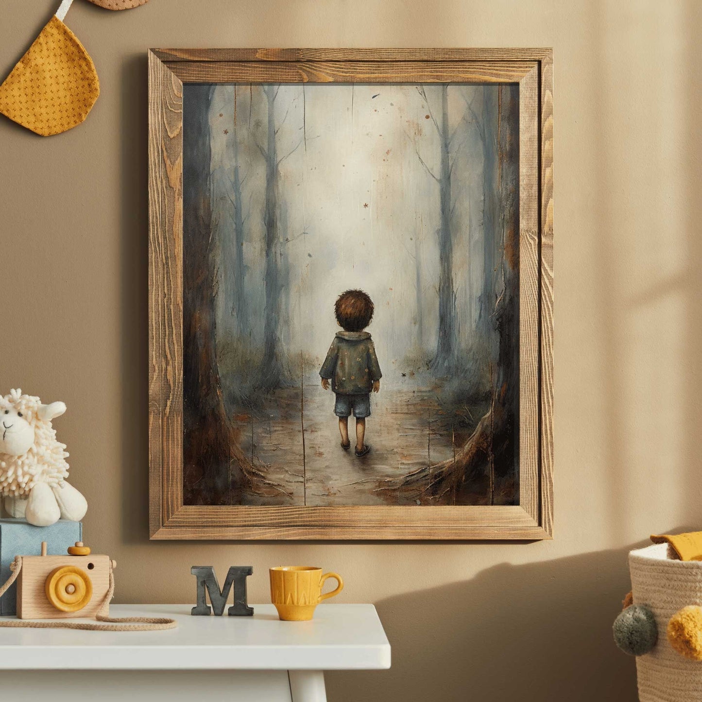 Outdoors Nursery Decor, Adventure Art for Boys, Forest Wall Decor - WildfieldPrints