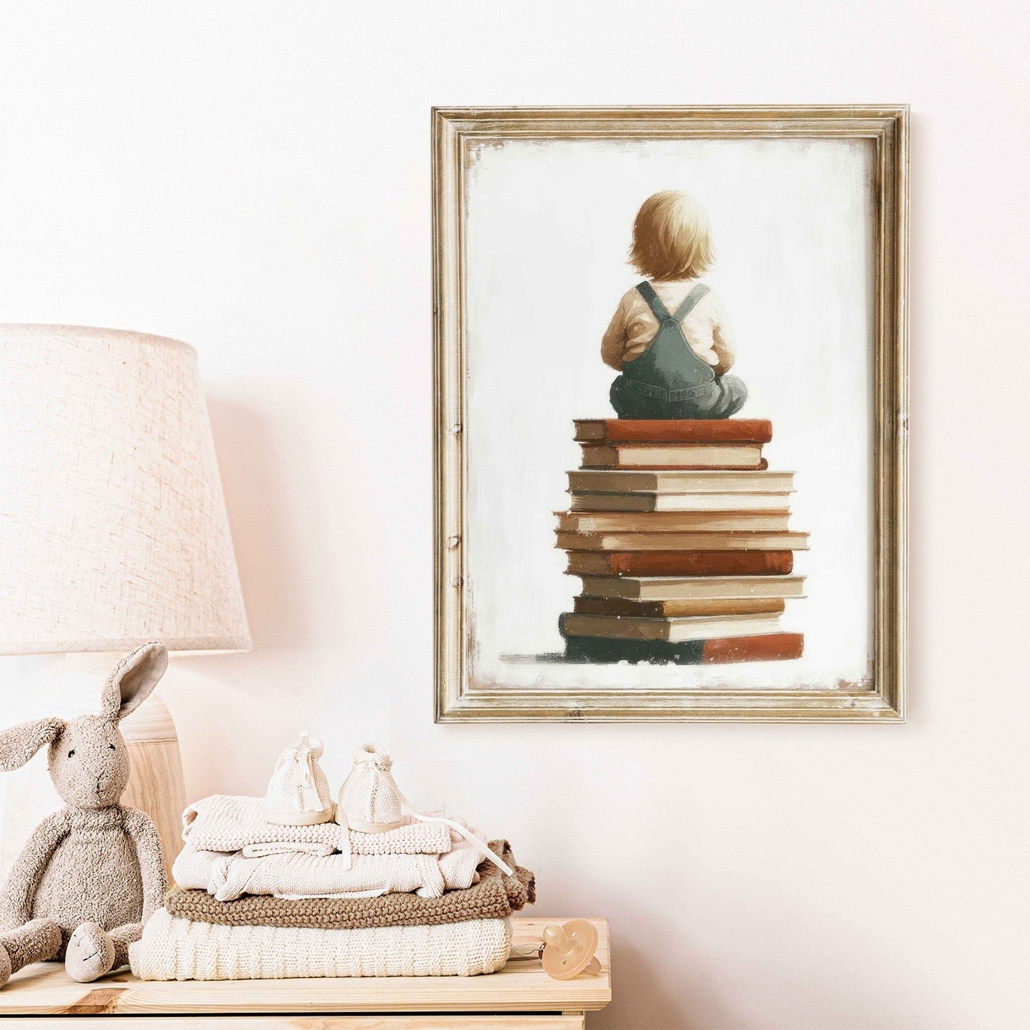 Reading Corner Wall Art, Girls Room Decor, Study & Learning Prints - WildfieldPrints