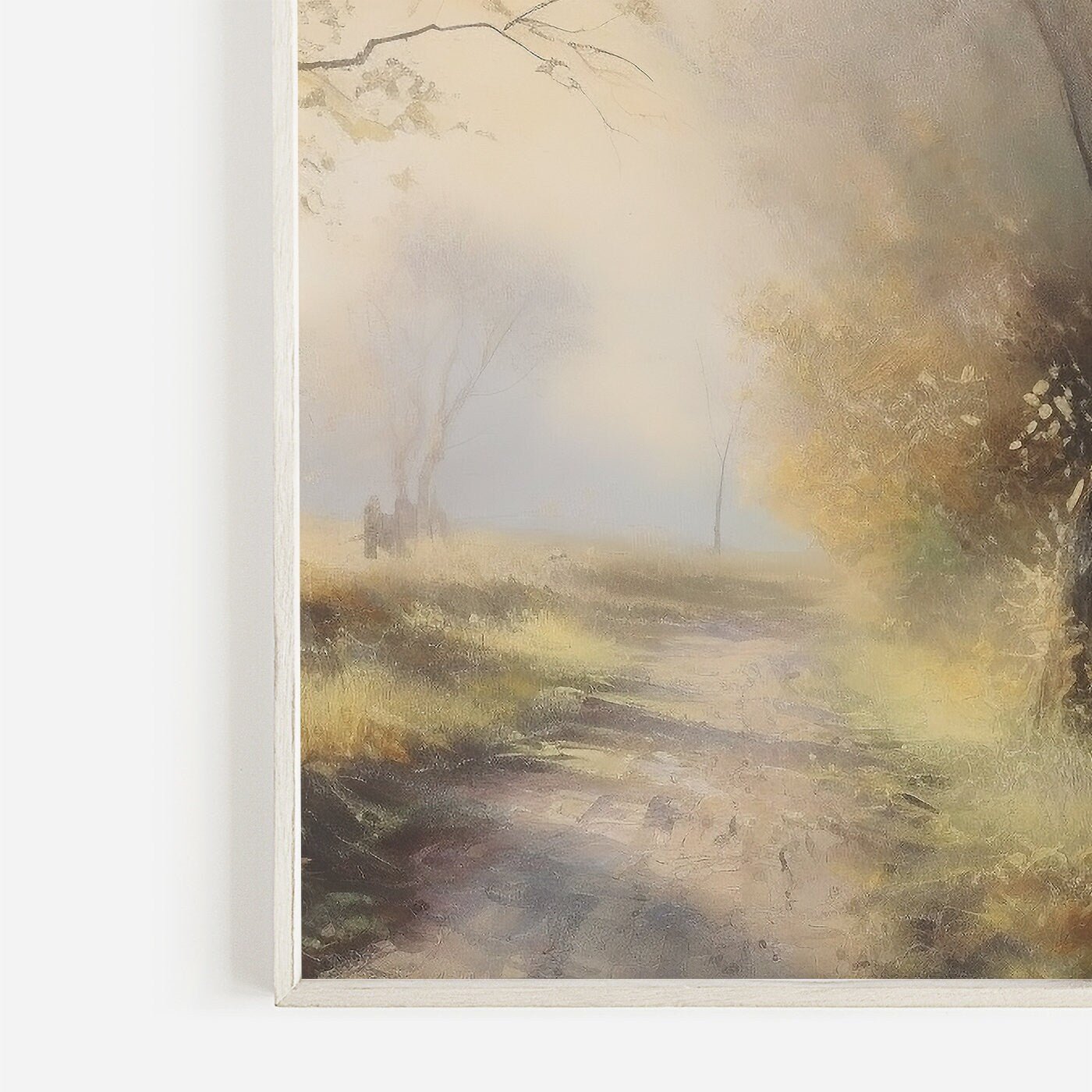Vintage Landscape Prints, Rustic Antique Wall Decor, Nature Art - WildfieldPrints