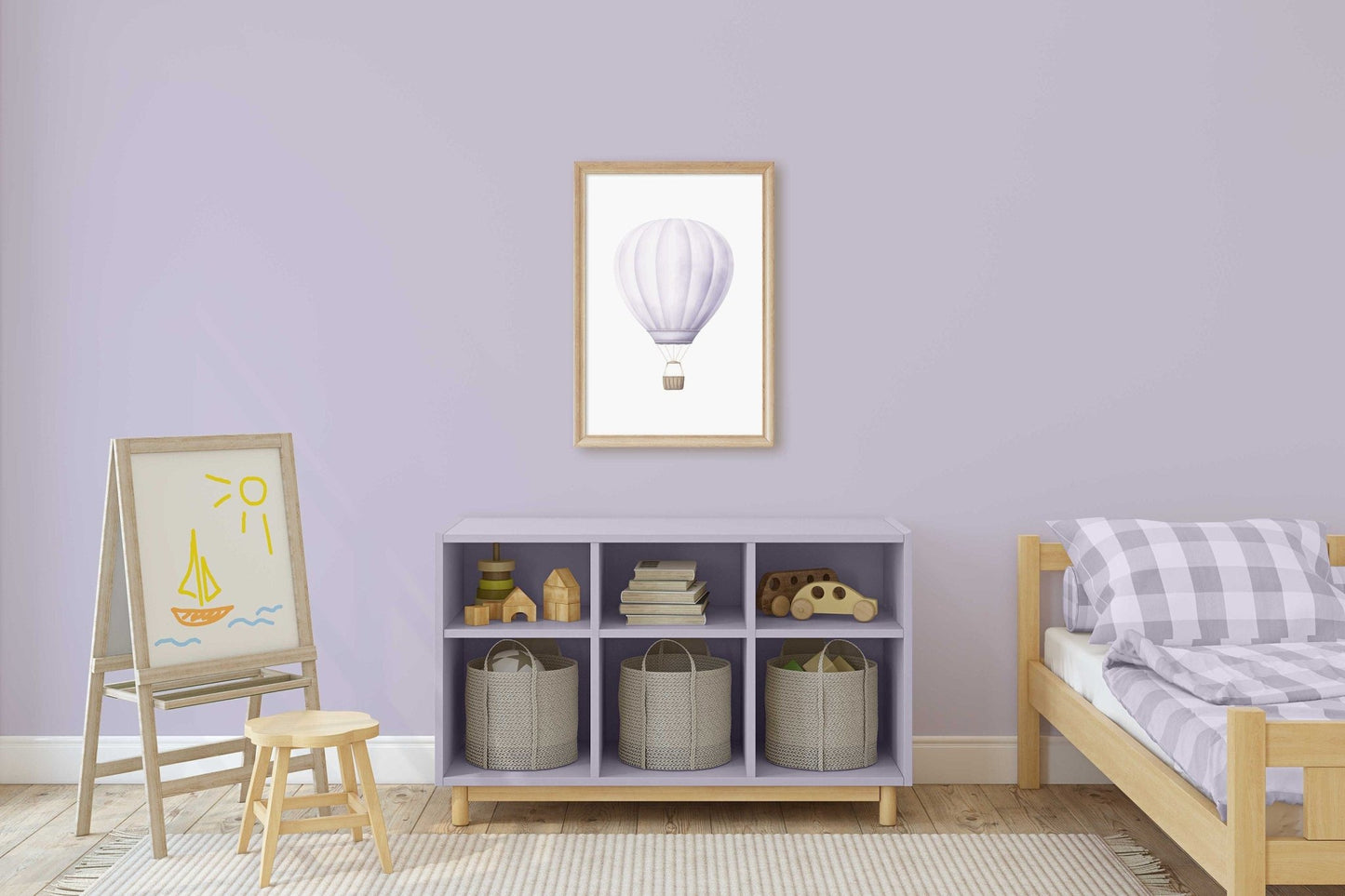 Violet Voyages: Elegant Balloon Decor for Dreamy Interiors - WildfieldPrints