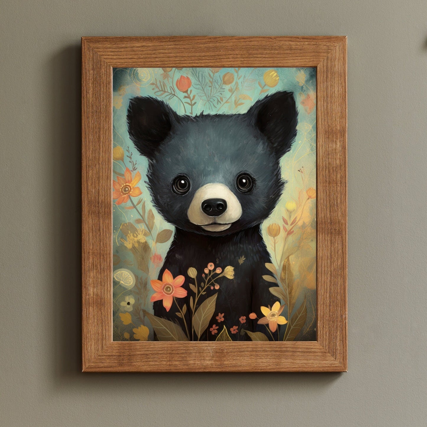 Woodland Animal Prints, Forest Theme Wall Art, Baby Room Decor - WildfieldPrints