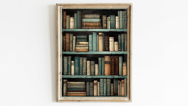 Book Wall Art - WildfieldPrints