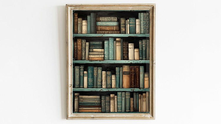 Book Wall Art - WildfieldPrints