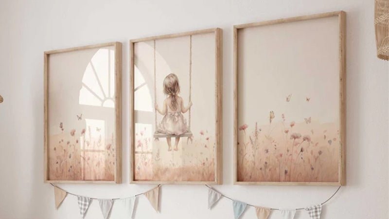 Girls Room Decor - WildfieldPrints