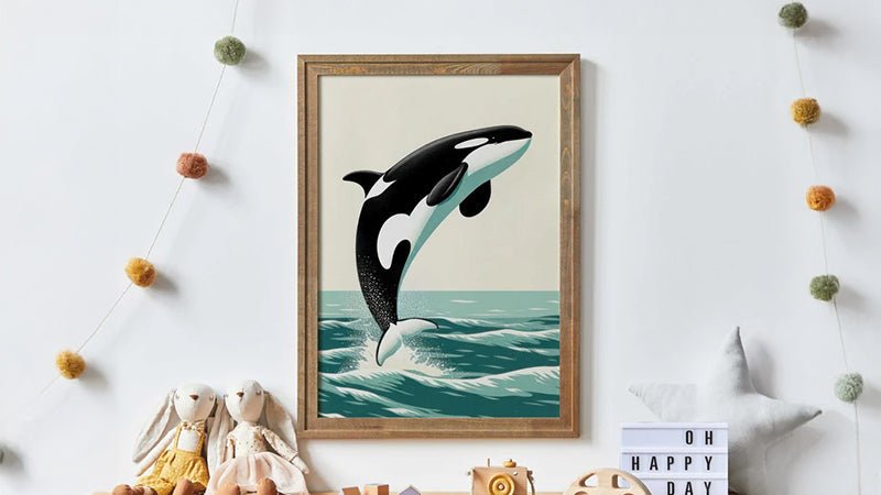 Ocean Animal Nursery Prints - WildfieldPrints