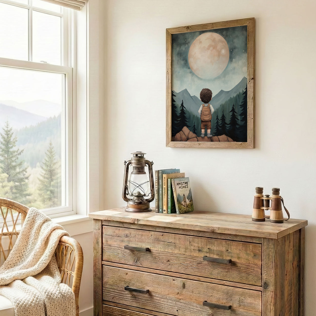Adventure Wall Art – Nature Boys Room Decor