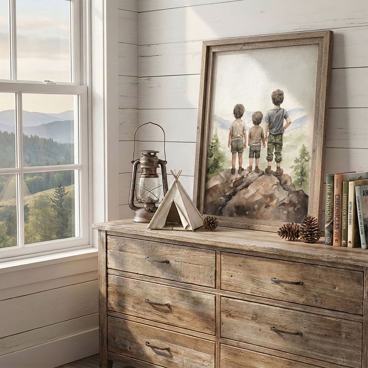 Young Adventurers Wall Decor – Boys Room Print