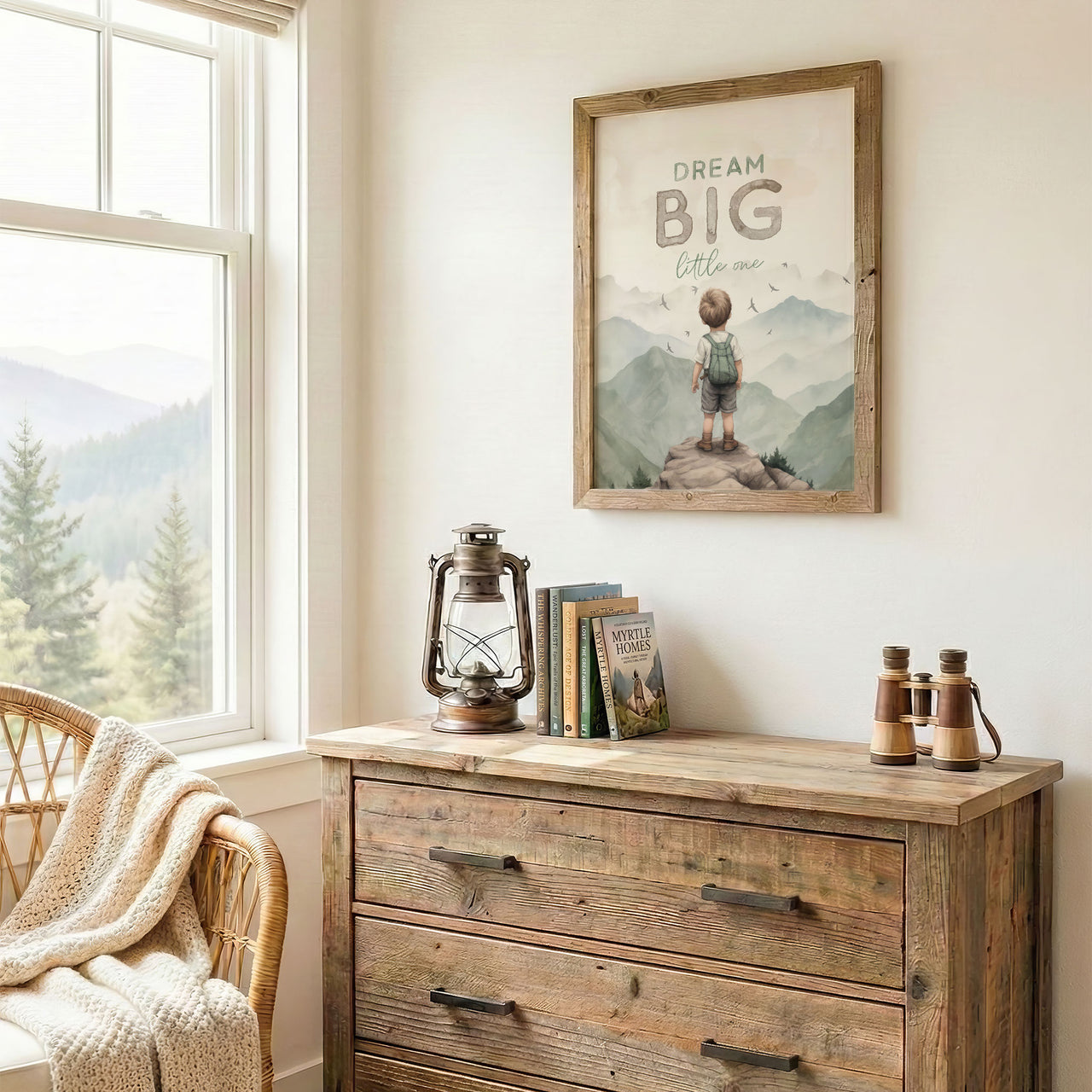 Adventure Wall Art – Boys Room Print